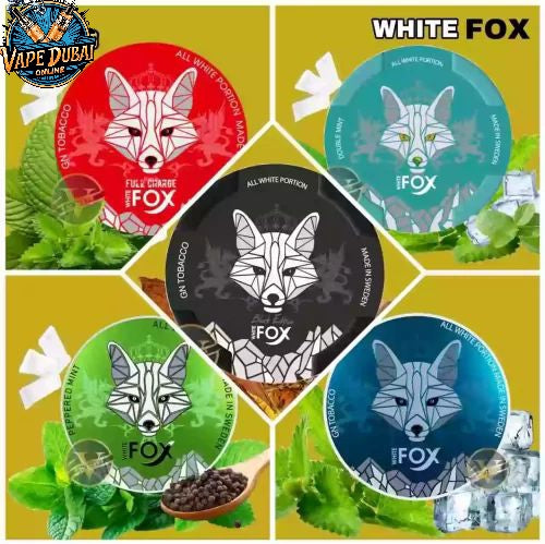 White Fox Nicotine Pouches – Tobacco-Free | Dubai UAE