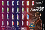 Nerd Crystal 5500 Puffs Disposable Vape | 2% Nic Salt | Dubai UAE