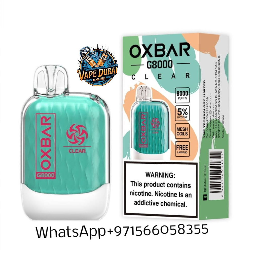 BEST OXBAR G80000 DISPOSABLE VAPE DUBAI UAE