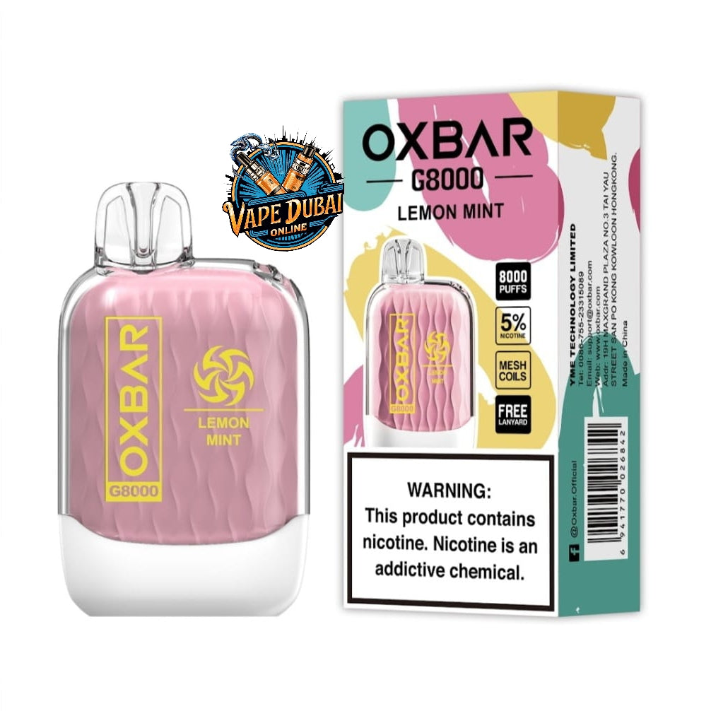 BEST OXBAR G80000 DISPOSABLE VAPE DUBAI UAE