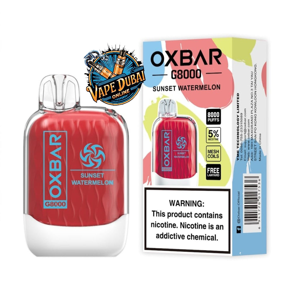 BEST OXBAR G80000 DISPOSABLE VAPE DUBAI UAE
