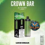 Crown Bar Al Fakher 8000 Puffs Disposable Vape 14ml in Dubai UAE