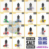 ISGO Salt Nic 30ml E-Liquid 25mg & 50mg – All Flavors in Dubai UAE