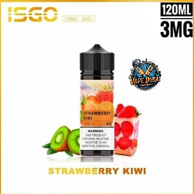 ISGO E-Liquid 120ml 3mg Vape Juice – 15 Flavors | Dubai UAE