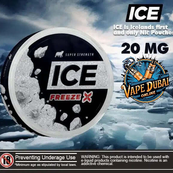 Buy ICE Nicotine Pouches in Dubai, UAE 