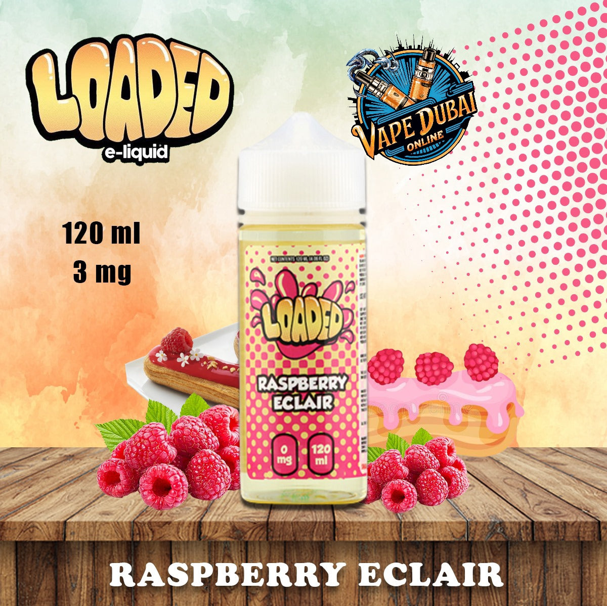 Loaded E-Liquid 120ml (3mg) by Ruthless – Premium Vape Juice Dubai UAE