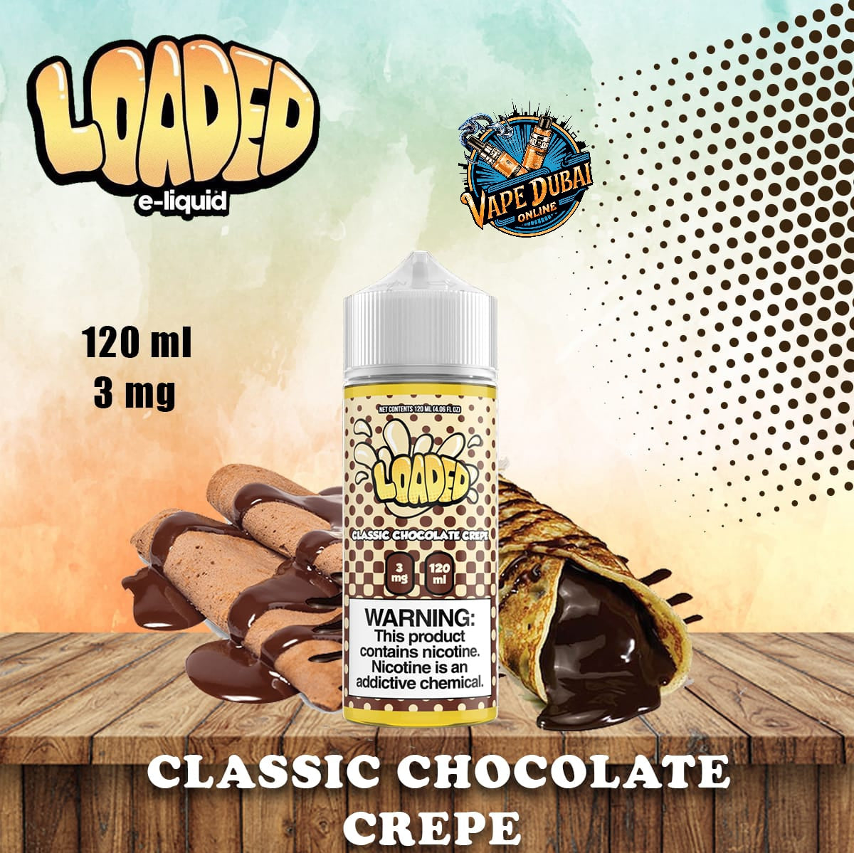 Loaded E-Liquid 120ml (3mg) by Ruthless – Premium Vape Juice Dubai UAE