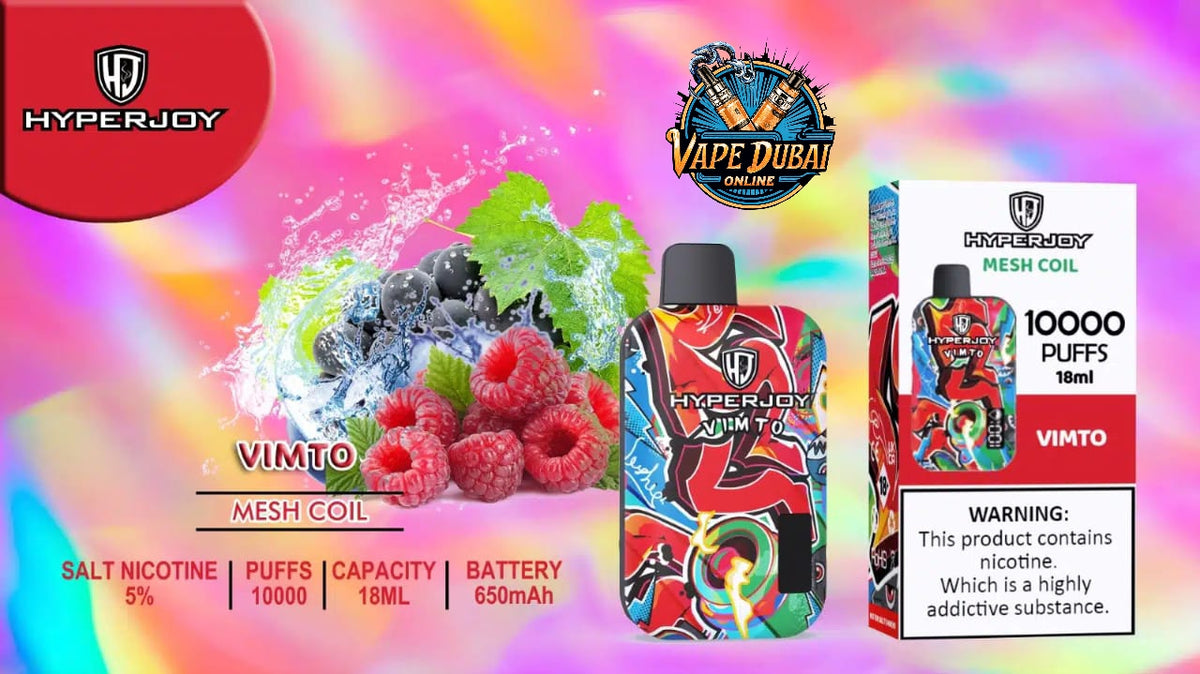 Buy Hyperjoy 10000 Puffs Disposable Vape – Long Lasting | Dubai UAE
