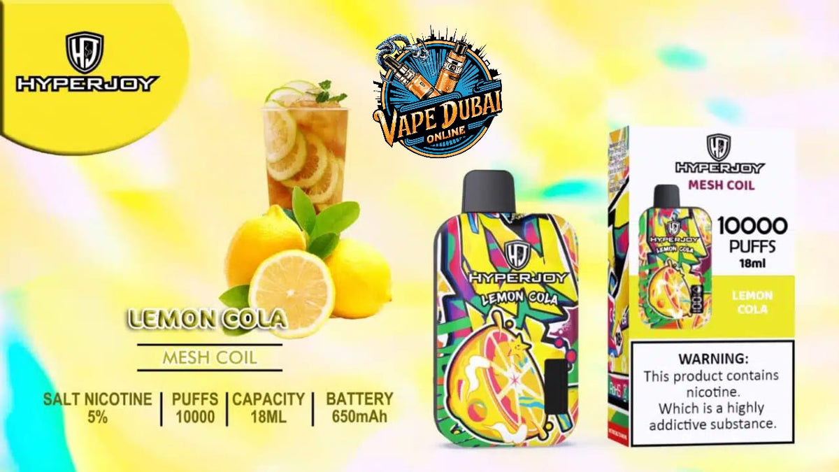 Buy Hyperjoy 10000 Puffs Disposable Vape – Long Lasting | Dubai UAE