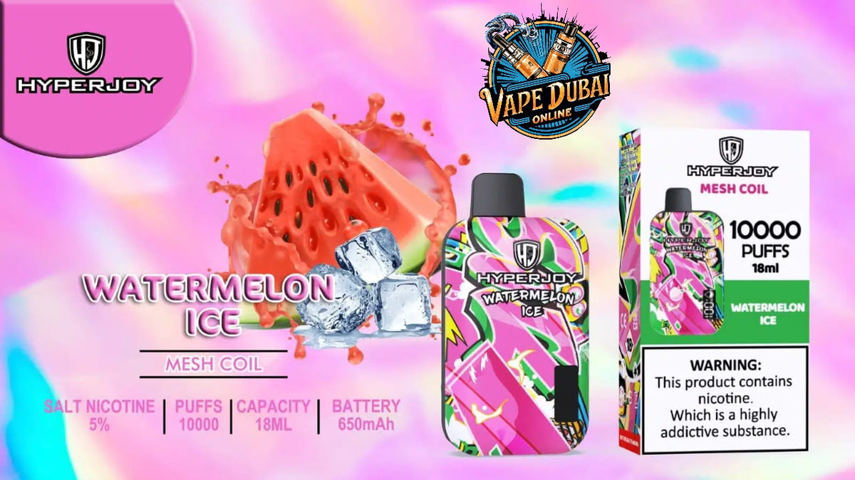Buy Hyperjoy 10000 Puffs Disposable Vape – Long Lasting | Dubai UAE