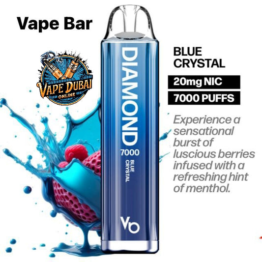 Vapes Bars Diamond 7000 Puffs Disposable Vape – Dubai UAE