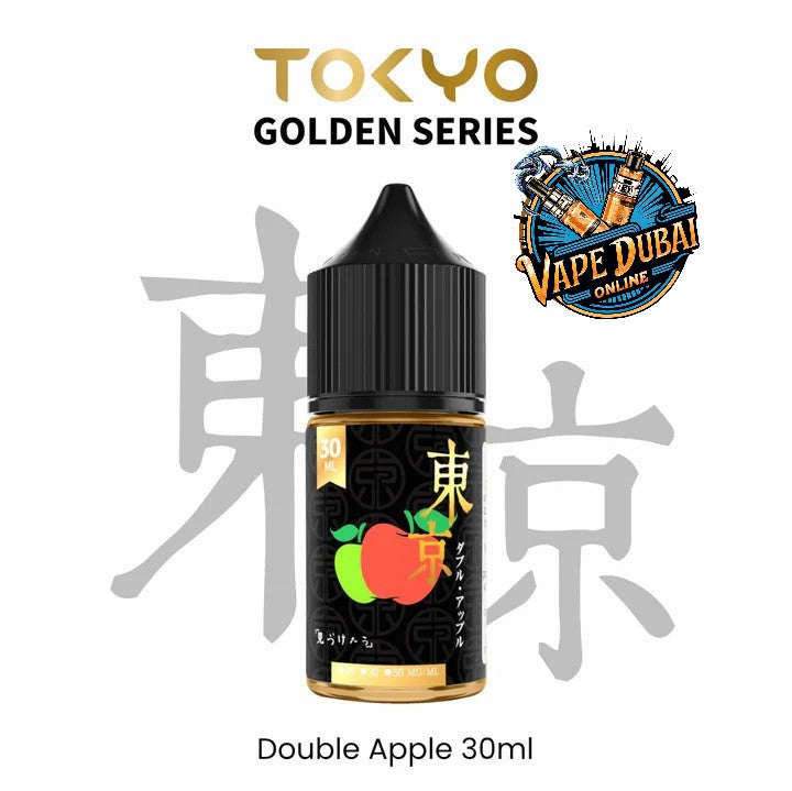 Tokyo Golden Series Salt Nic 30ml | 30mg & 50mg | Dubai Vape Juice