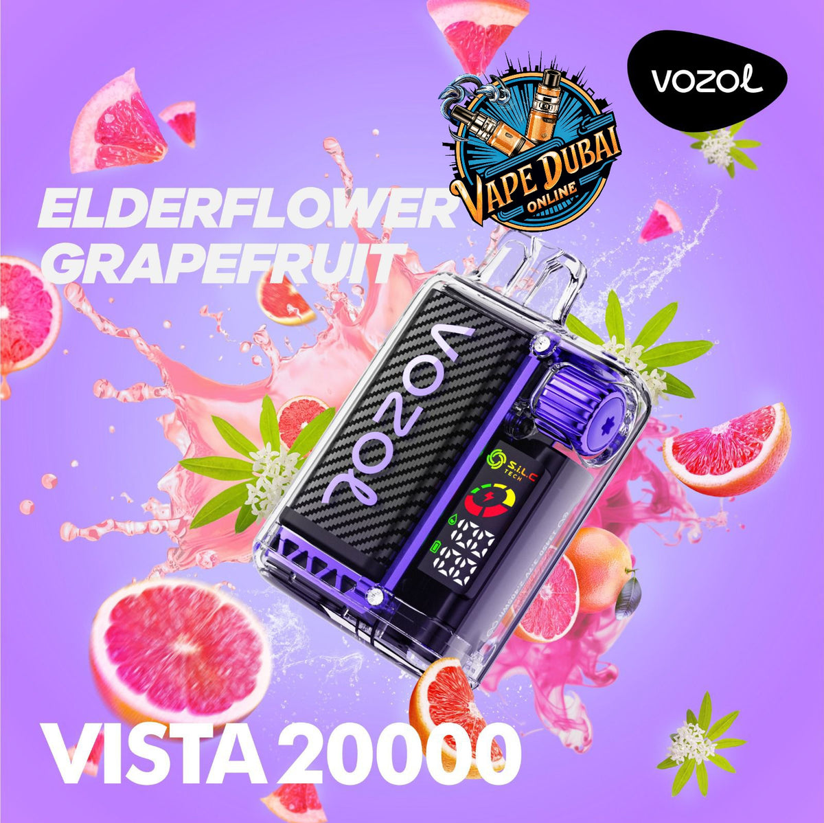 VOZOL Vista 20000 Puffs Disposable Vape – Dubai UAE | 50mg Nicotine