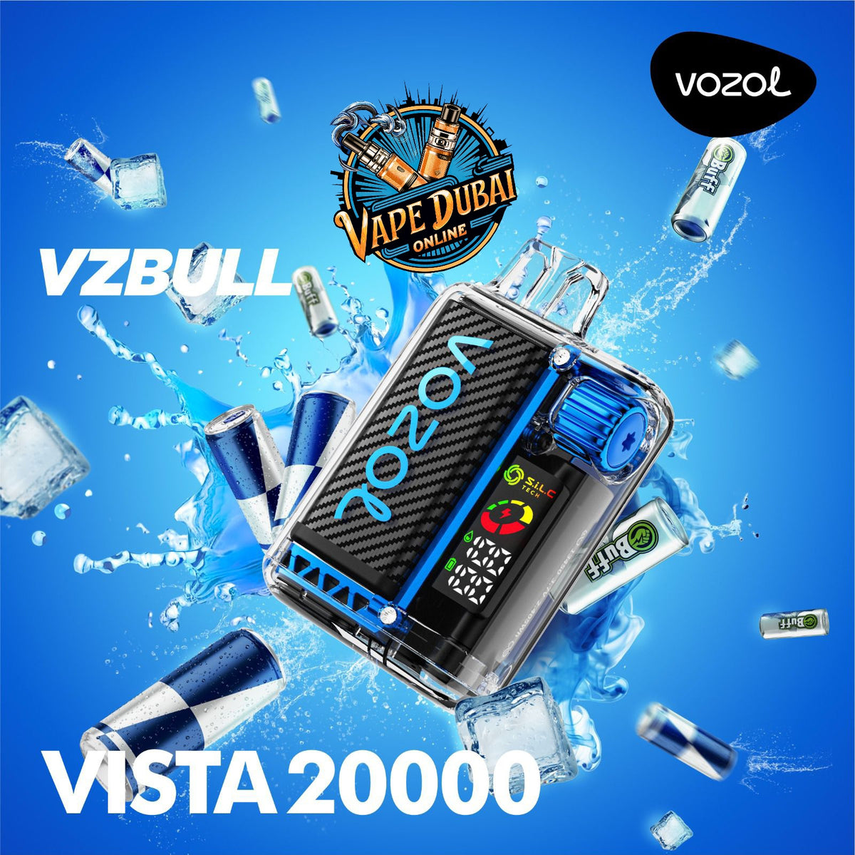 VOZOL Vista 20000 Puffs Disposable Vape – Dubai UAE | 50mg Nicotine