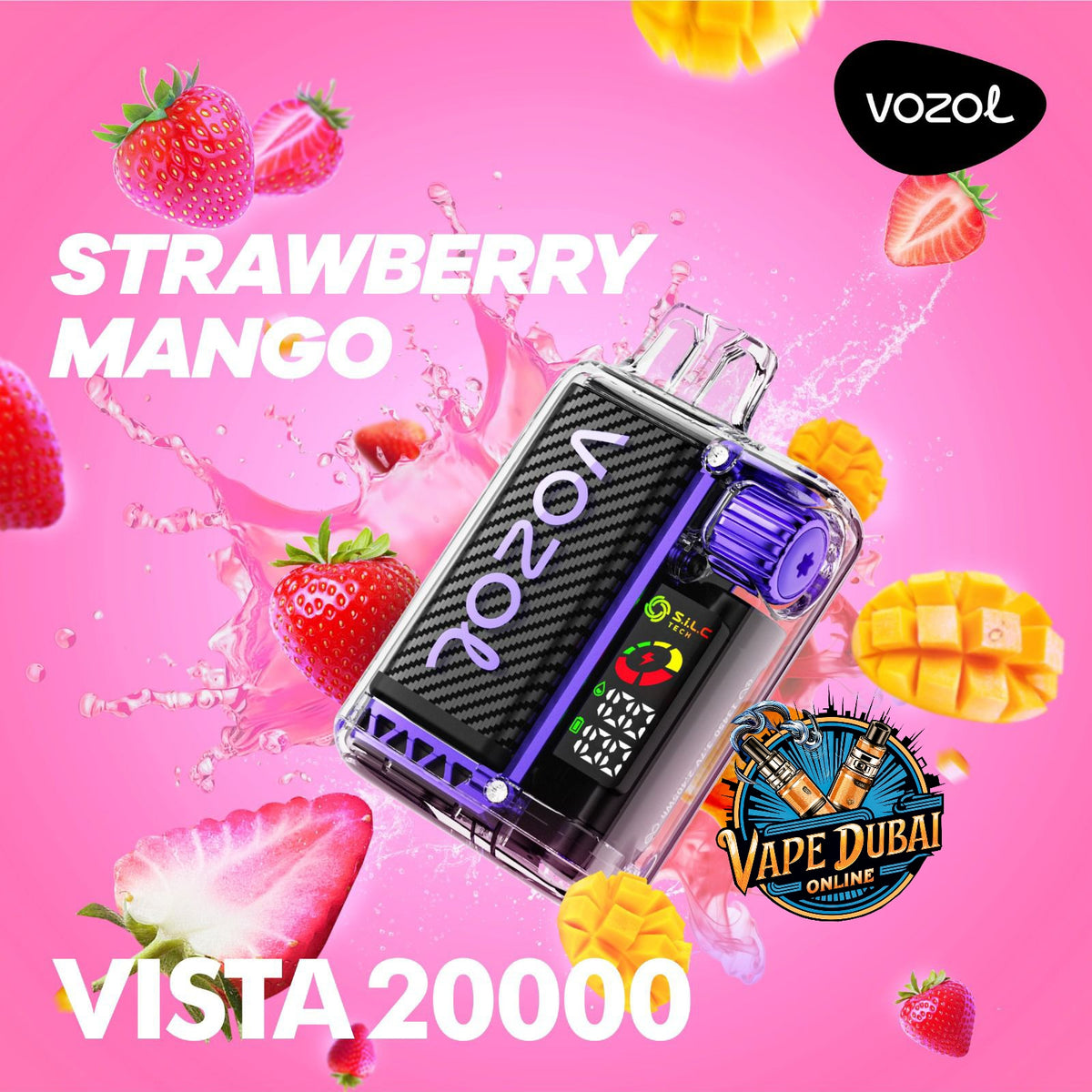 VOZOL Vista 20000 Puffs Disposable Vape – Dubai UAE | 50mg Nicotine
