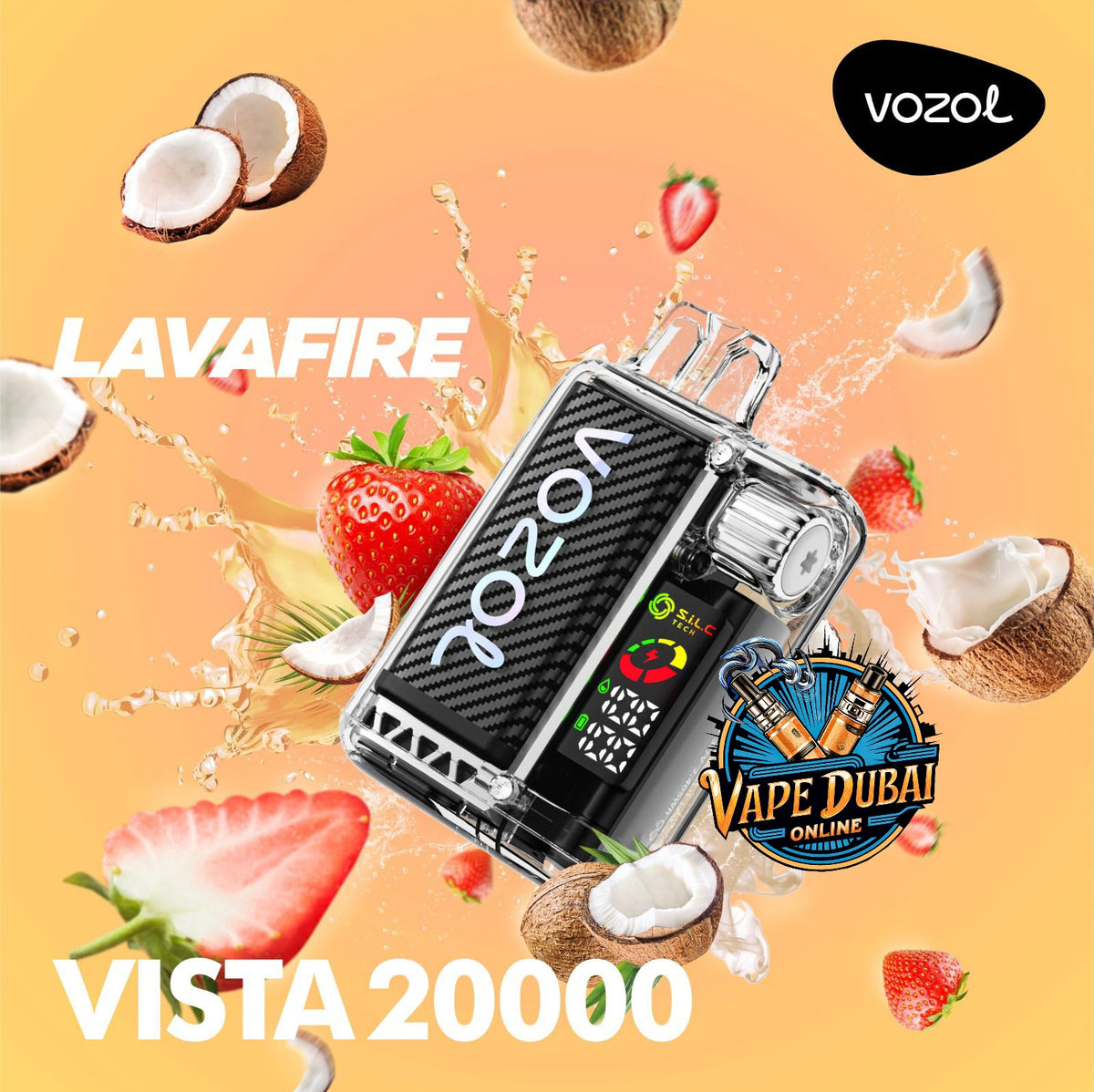 VOZOL Vista 20000 Puffs Disposable Vape – Dubai UAE | 50mg Nicotine