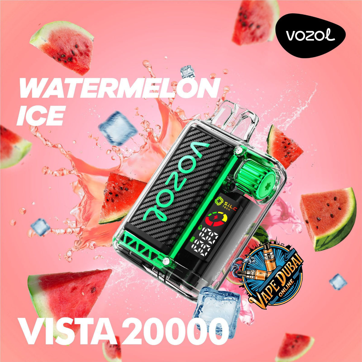 VOZOL Vista 20000 Puffs Disposable Vape – Dubai UAE | 50mg Nicotine