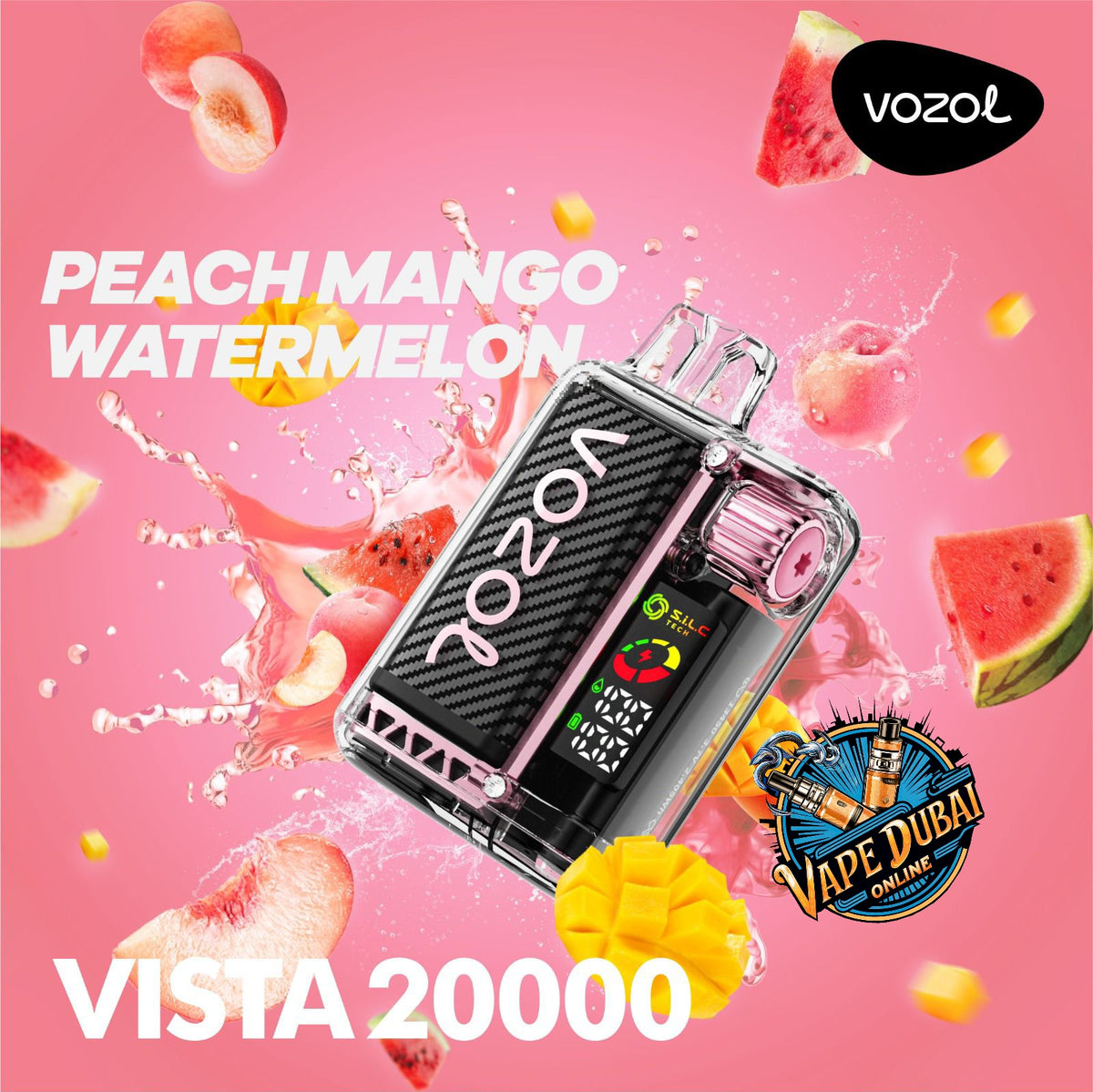 VOZOL Vista 20000 Puffs Disposable Vape – Dubai UAE | 50mg Nicotine