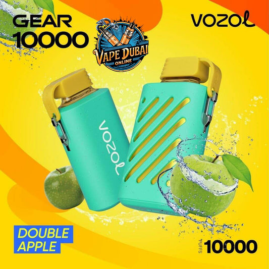 VOZOL Gear 10000 Puffs Vape – Green Blast, 5%, Type-C | Dubai, UAE