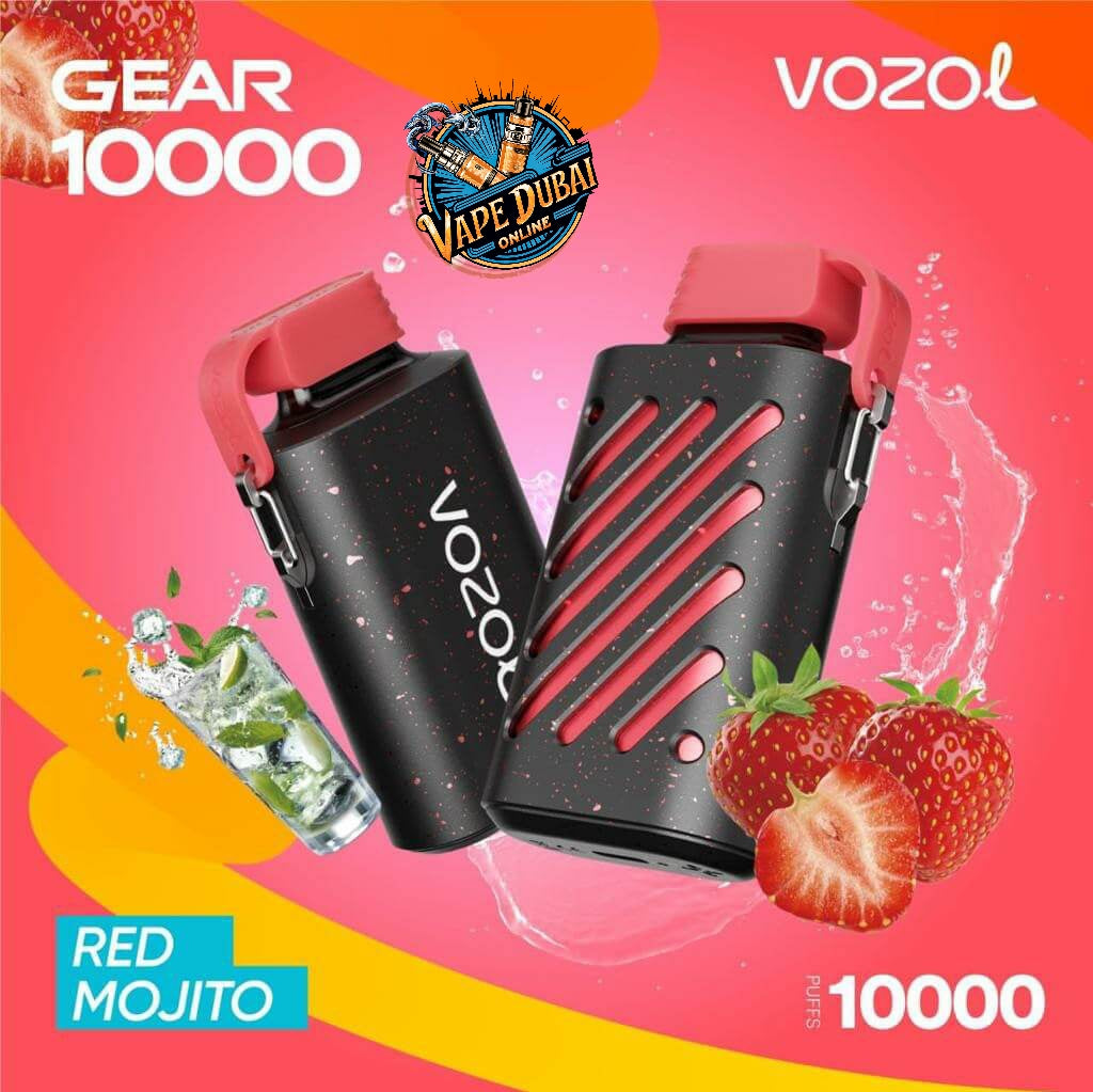VOZOL Gear 10000 Puffs Vape – Green Blast, 5%, Type-C | Dubai, UAE
