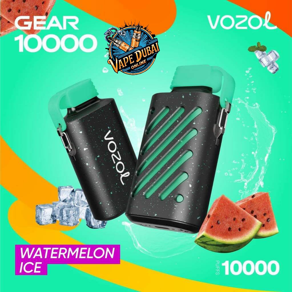 VOZOL Gear 10000 Puffs Vape – Green Blast, 5%, Type-C | Dubai, UAE