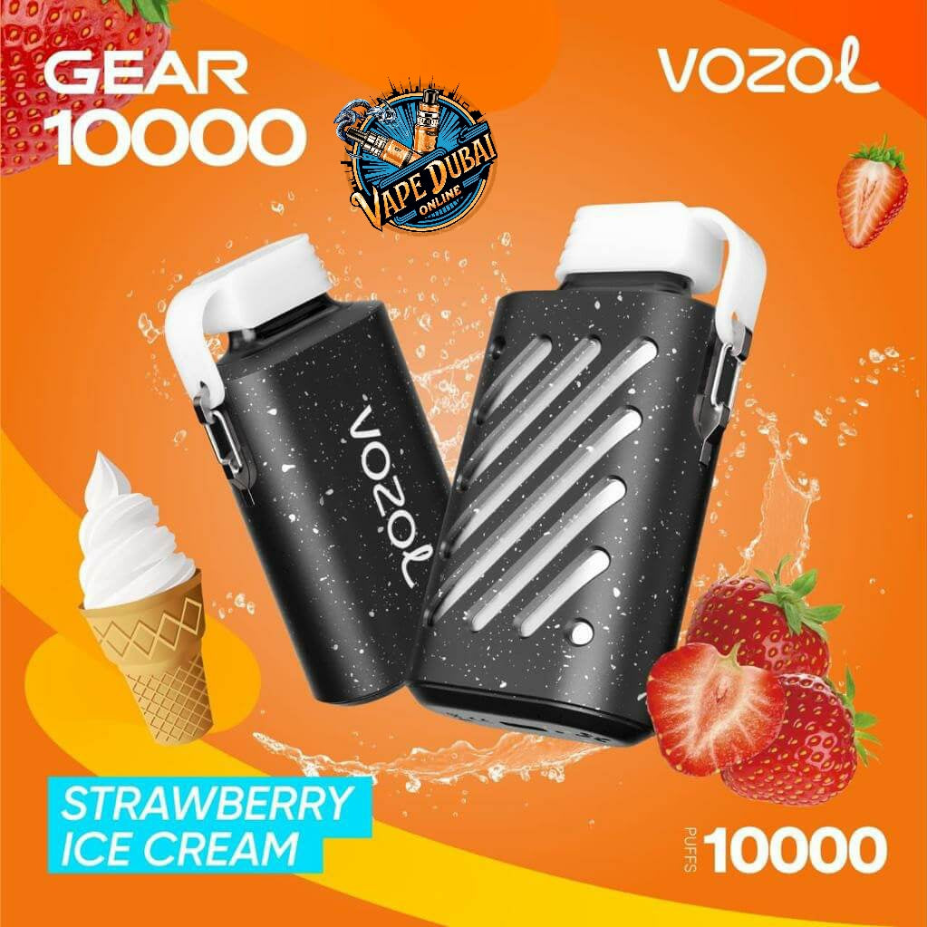 VOZOL Gear 10000 Puffs Vape – Green Blast, 5%, Type-C | Dubai, UAE