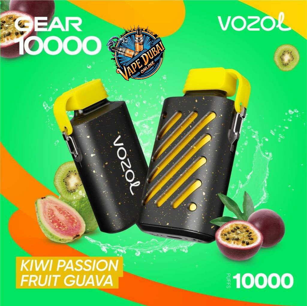 VOZOL Gear 10000 Puffs Vape – Green Blast, 5%, Type-C | Dubai, UAE