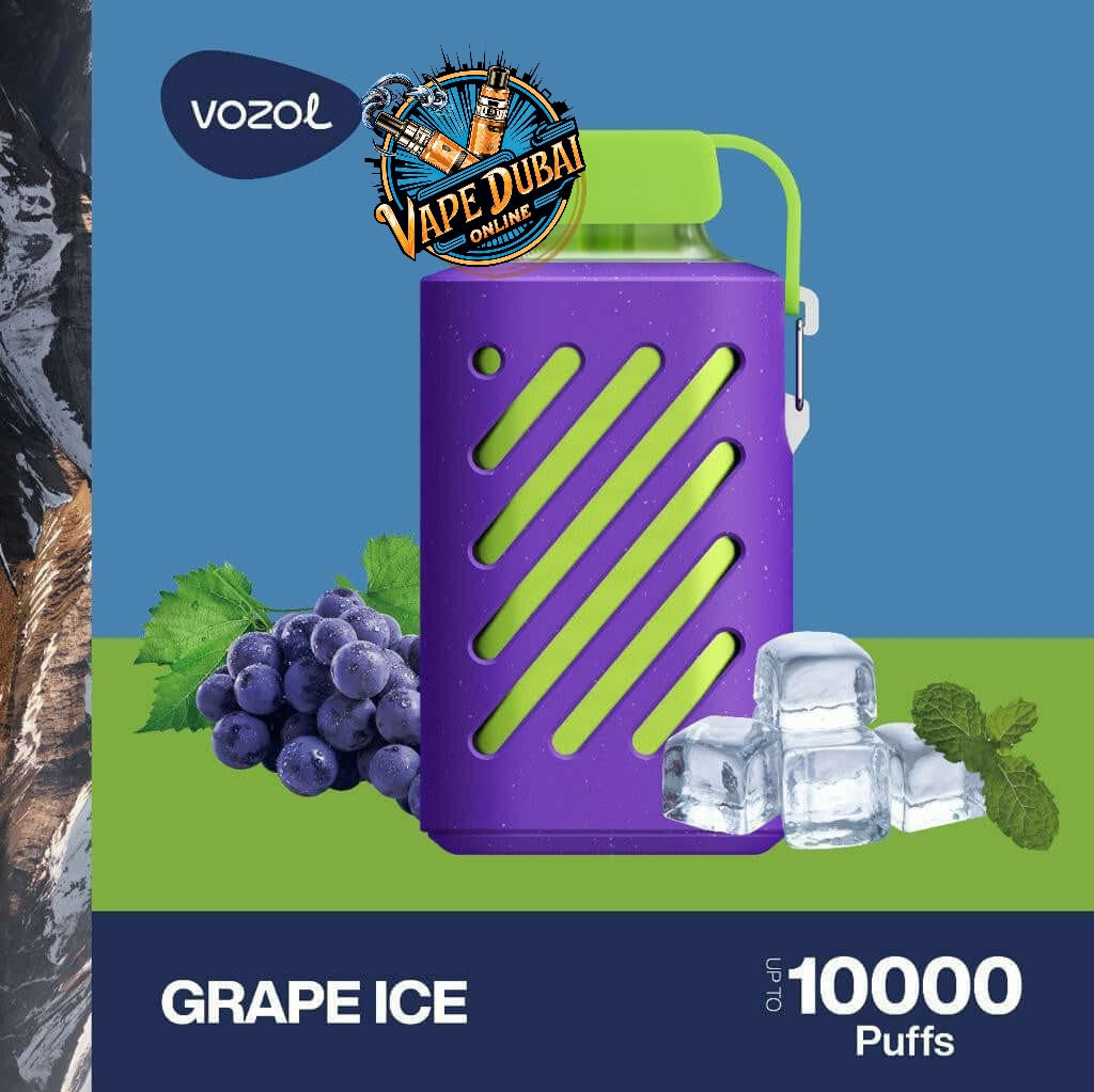 VOZOL Gear 10000 Puffs Vape – Green Blast, 5%, Type-C | Dubai, UAE