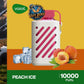 VOZOL Gear 10000 Puffs Vape – Green Blast, 5%, Type-C | Dubai, UAE