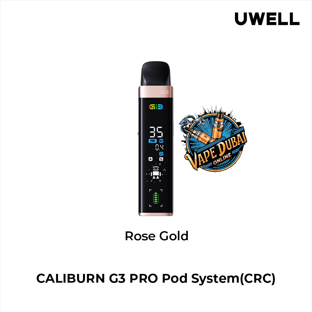 Uwell Caliburn G3 Pro Pod Kit 35W Full Screen Vape – Dubai UAE