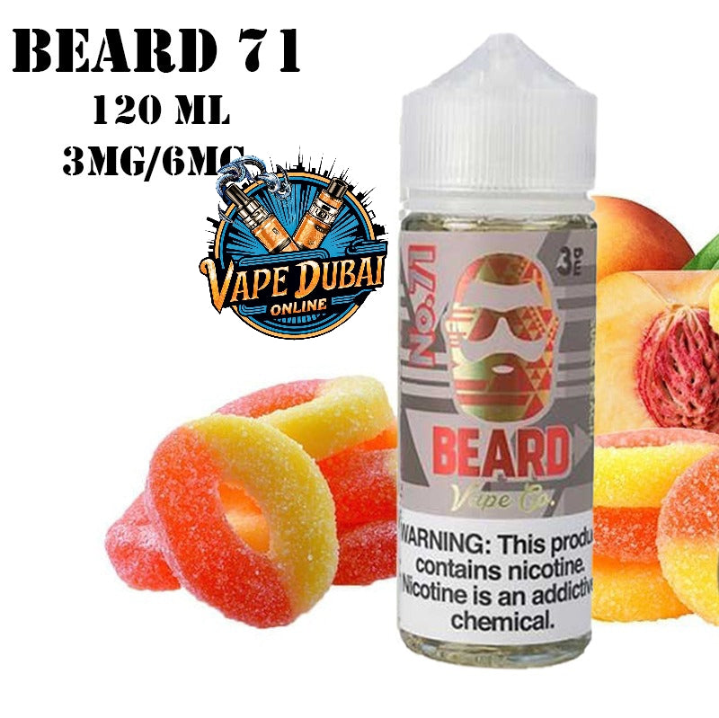Beard Vape Co E-Liquid 120ml 3mg & 6mg – Best Flavors in Dubai