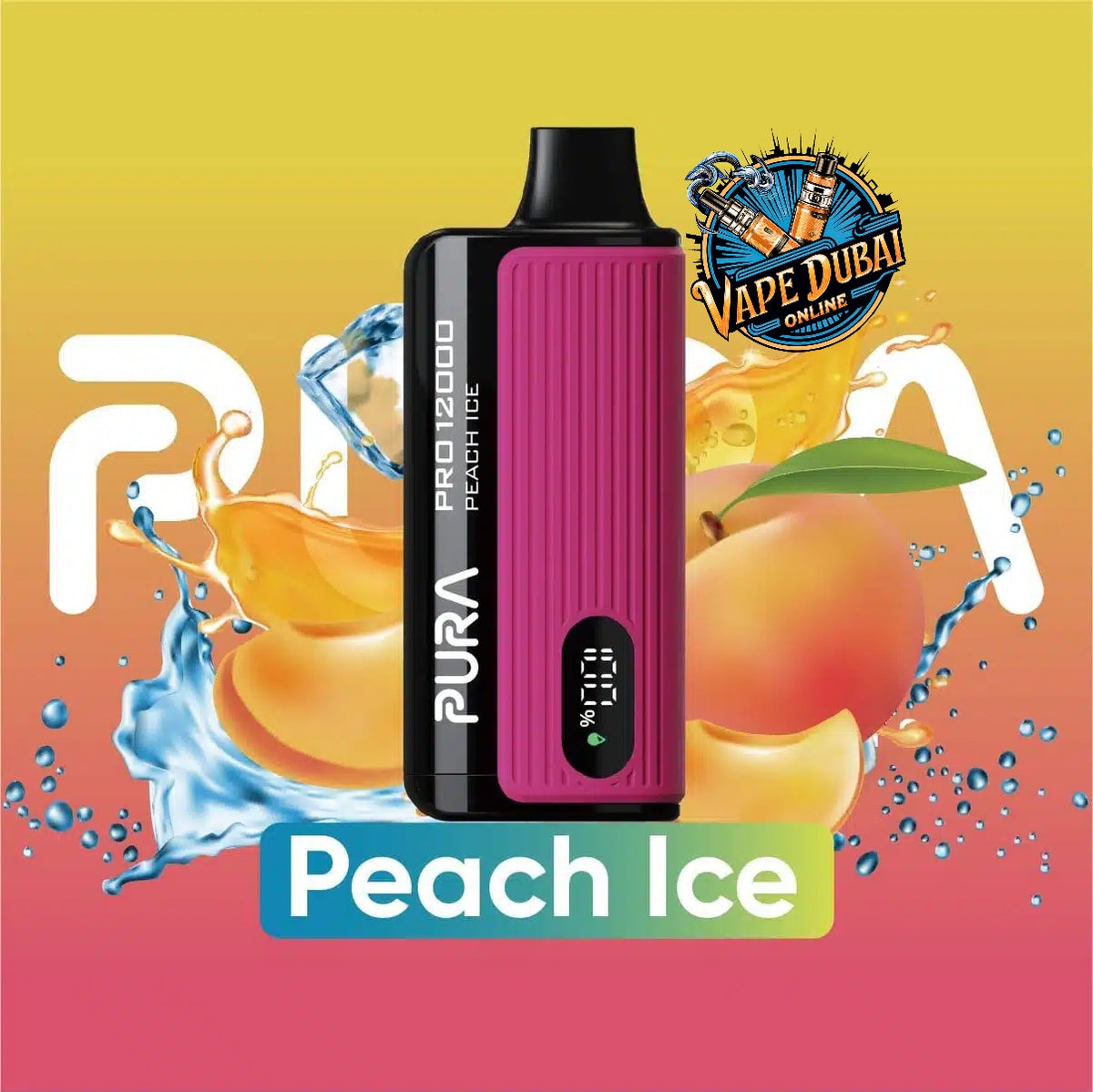 PURA Pro 12000 Puffs Disposable Vape 2% Nicotine – Dubai UAE