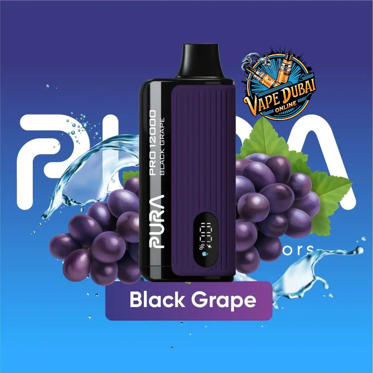 PURA Pro 12000 Puffs Disposable Vape 2% Nicotine – Dubai UAE