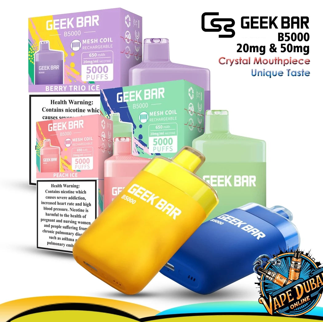 Geek Bar B5000 Disposable Vape 5000 Puffs – Dubai UAE