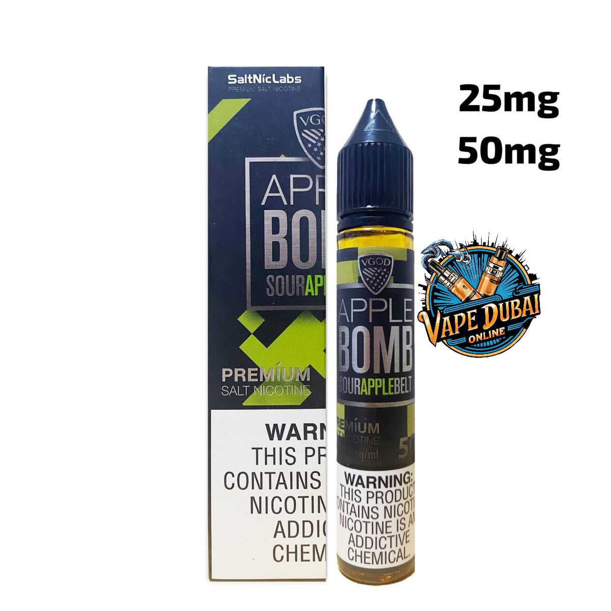 VGOD Salt Nic E-Liquid 25mg/50mg 60ml Vape Juice in Dubai UAE