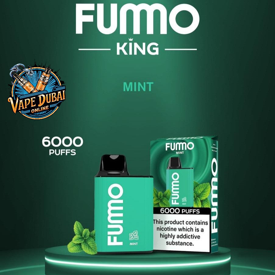 Fummo King 6000 Puffs Disposable Vape 2% Nicotine Dubai UAE
