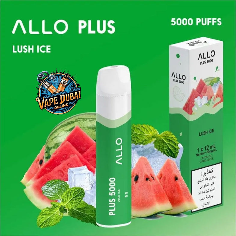 Allo Plus 5000 Puffs Disposable Vape – Dubai UAE