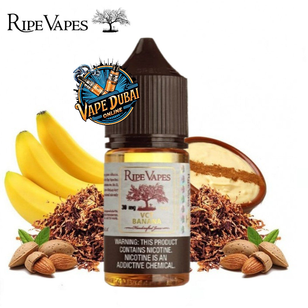 Ripe Vapes VCT Salt Nic 30ml E-Liquid 30mg/50mg – Dubai UAE