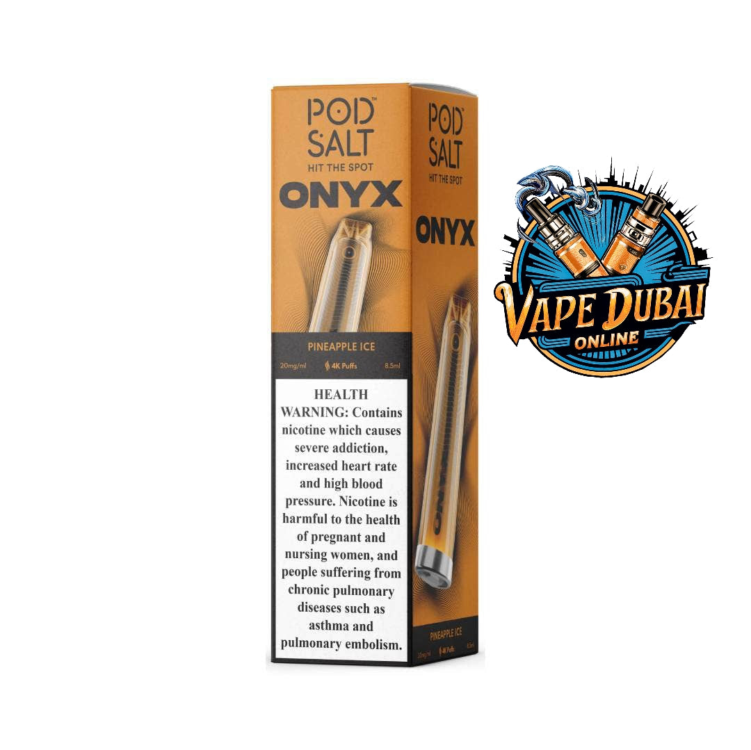 POD SALT ONYX 4000 Puffs Disposable Vape – Buy Online in Dubai, UAE