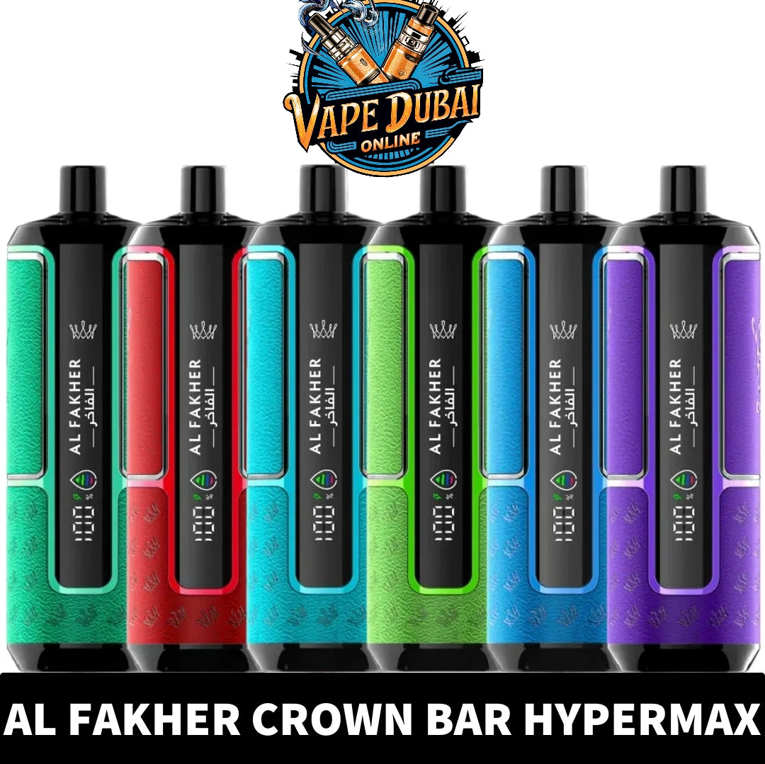 Al Fakher Crown Bar HyperMax 15000 Puffs Disposable Vape – Buy Online in Dubai, UAE