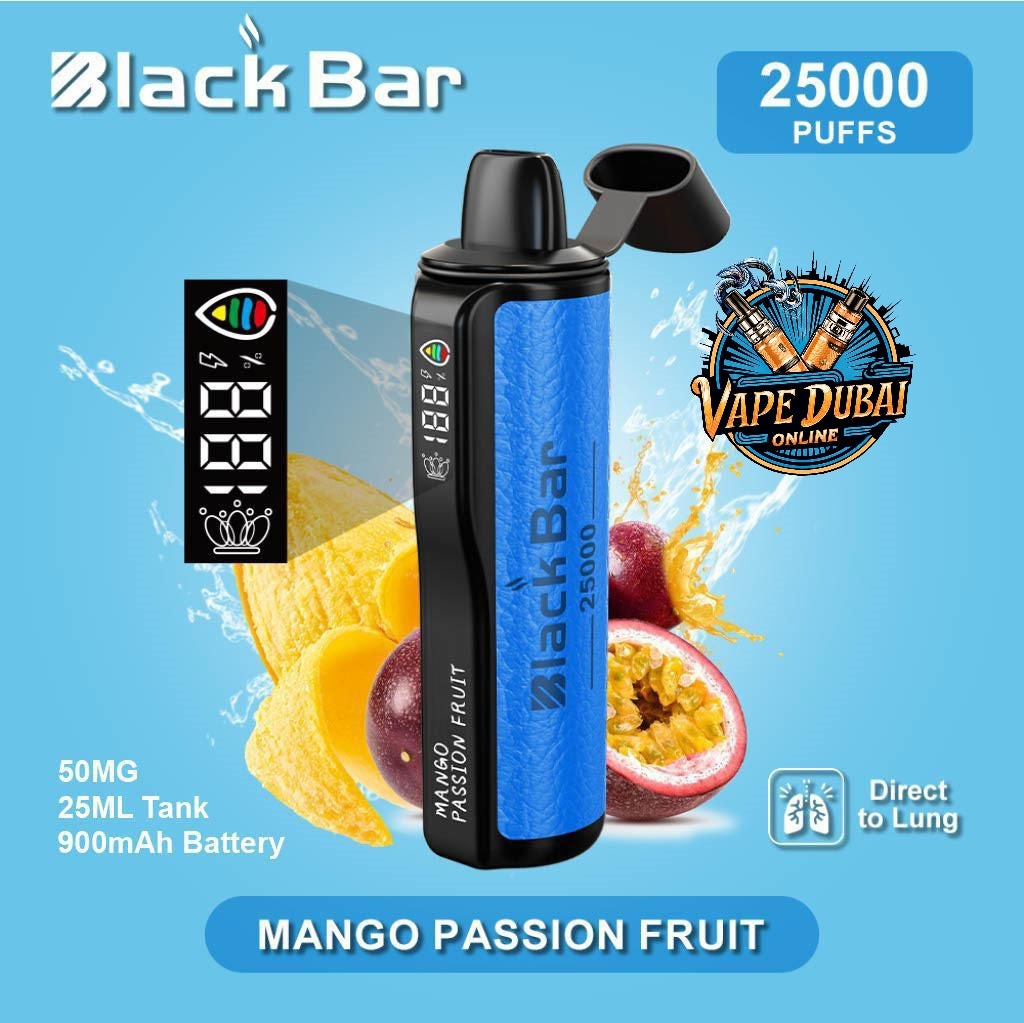 Buy Black Bar 25000 Puffs Disposable Vape – Best Vape in Dubai, UAE