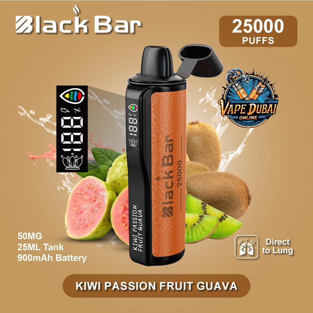 Buy Black Bar 25000 Puffs Disposable Vape – Best Vape in Dubai, UAE
