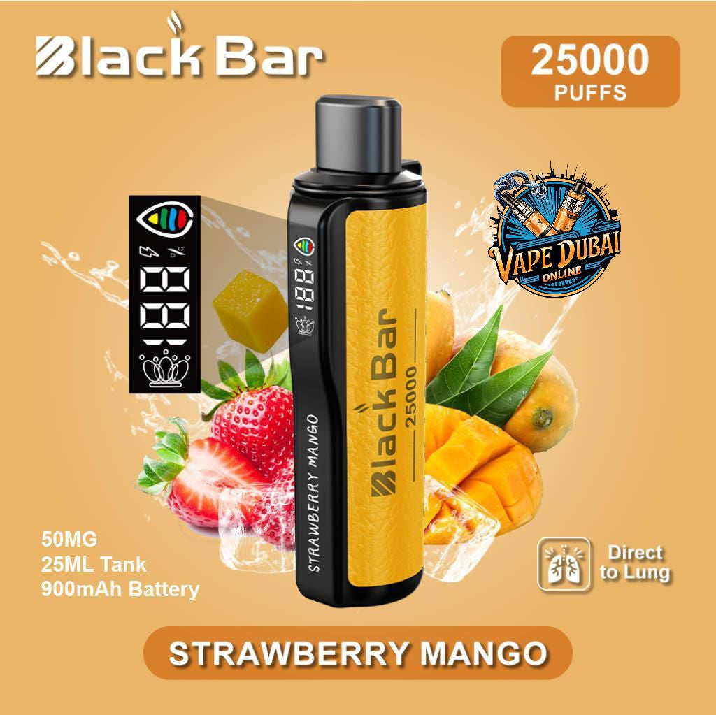 Buy Black Bar 25000 Puffs Disposable Vape – Best Vape in Dubai, UAE
