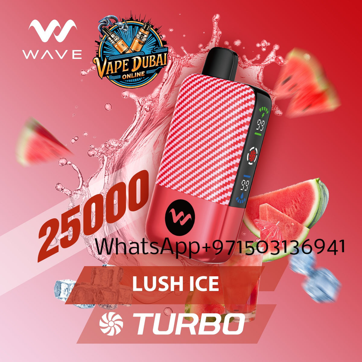 Buy Wave Turbo 25000 Puffs Vape – Long-Lasting Disposable in Dubai