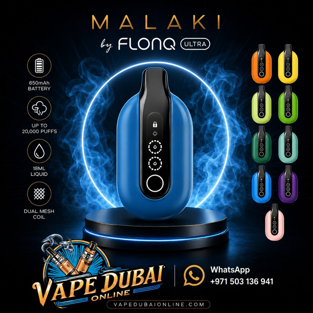 Malaki FLONQ Ultra 20k puffs Disposable Vape in UAE