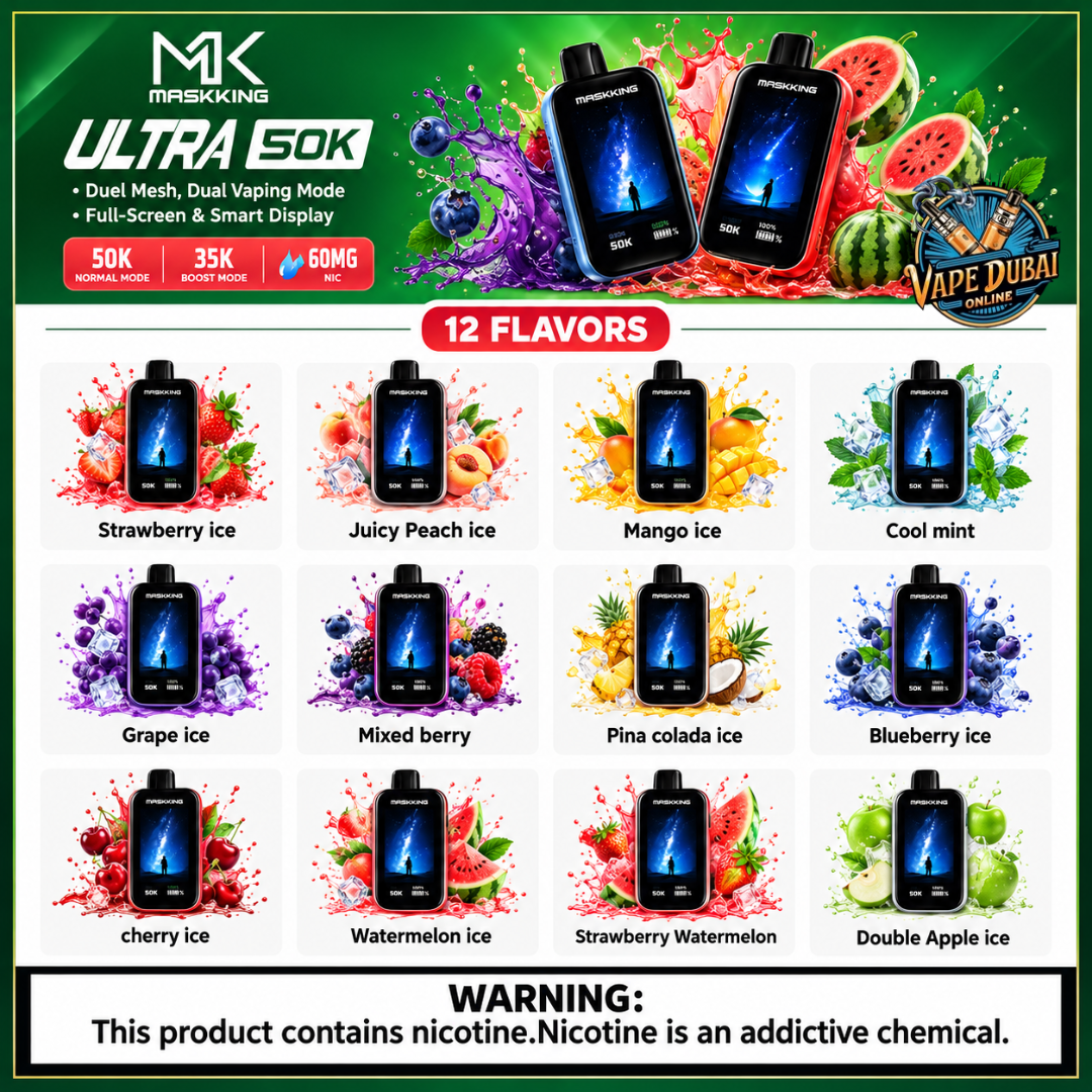 Maskking Ultra 50K Vape (50000 Puffs) - Vape Dubai UAE