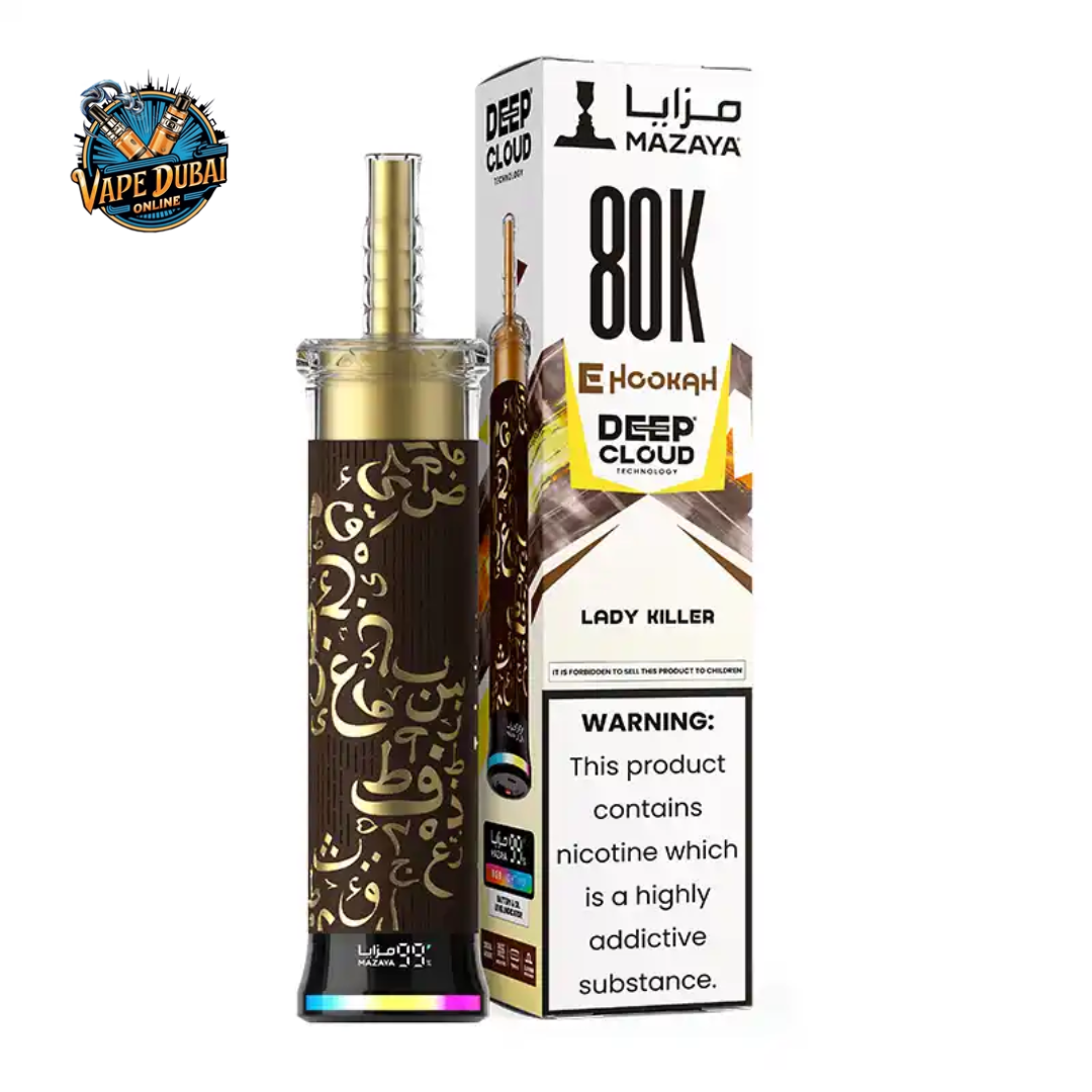 Mazaya 80000 Puffs E Hookah Vape | Fast Dubai Delivery
