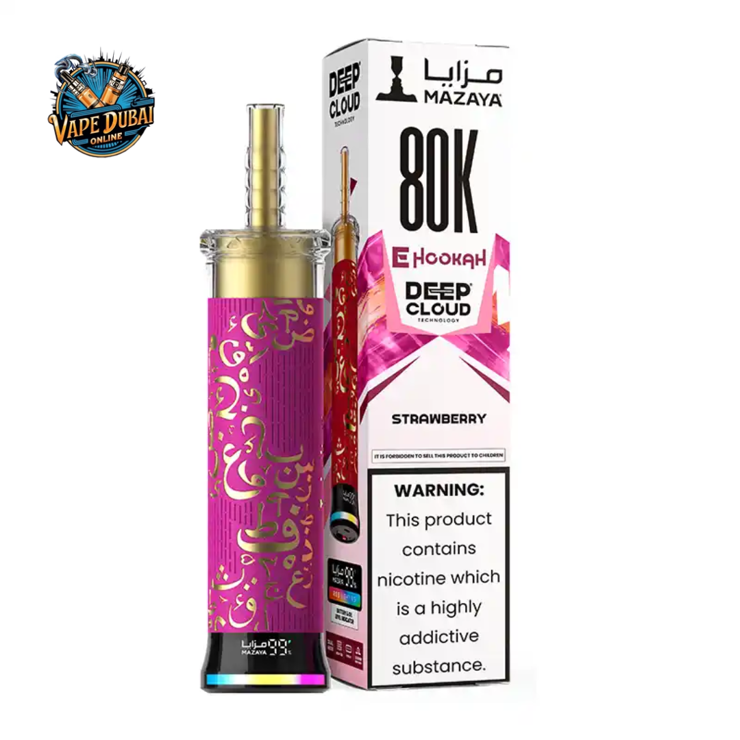 Mazaya 80000 Puffs E Hookah Vape | Fast Dubai Delivery