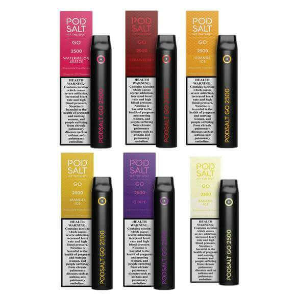POD SALT Go 2500 Puffs Disposable Vape – Original | Dubai, UAE