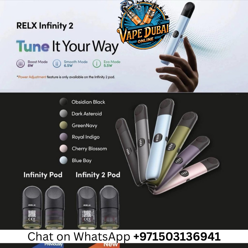 RELX Infinity 2 Vape Device – 3 Power Modes